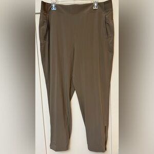 Athleta Women’s Stretch Pull-On Jogger Pants - Dark Beige - Size 16.